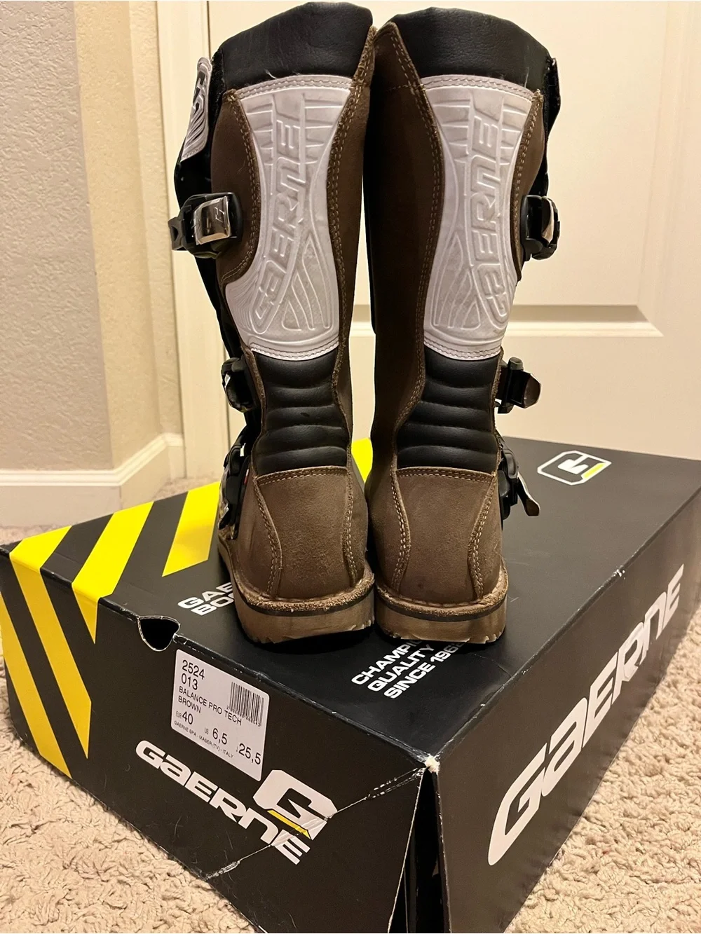 Gaerne Leather Moto Boots